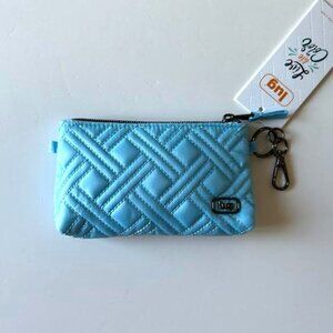 Lug Metro XL Pouch Metallic Bubble Blue LIght Blue